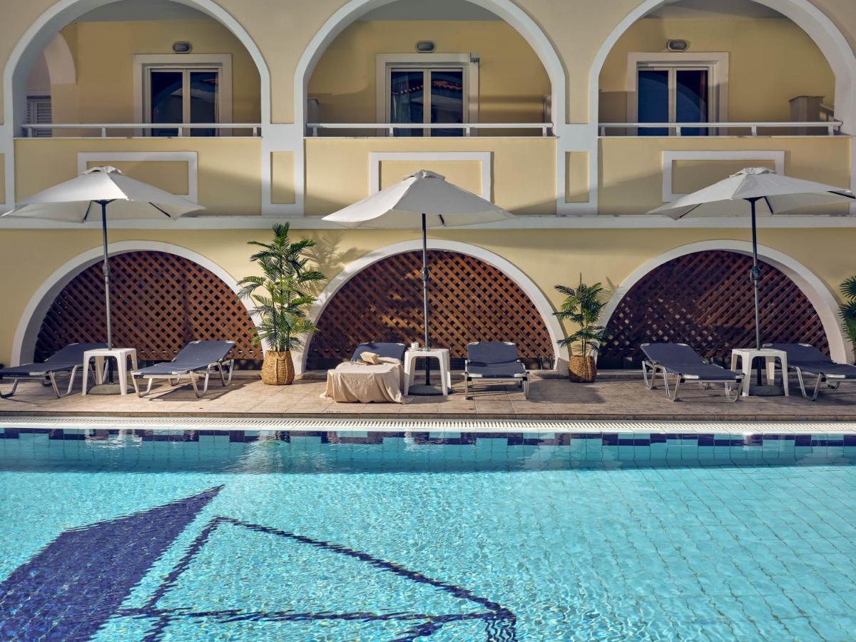 לגאנאס Alkyonis Hotel מראה חיצוני תמונה
