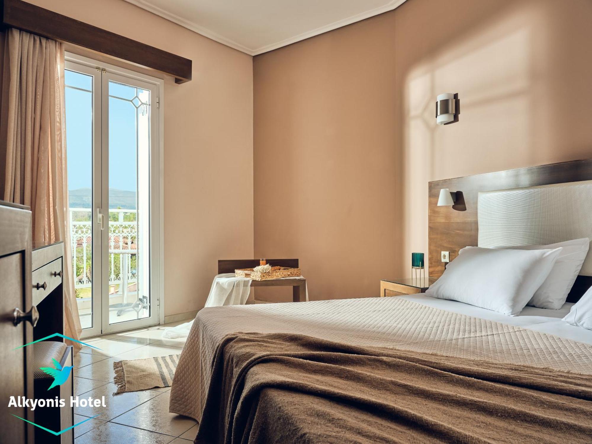 לגאנאס Alkyonis Hotel מראה חיצוני תמונה